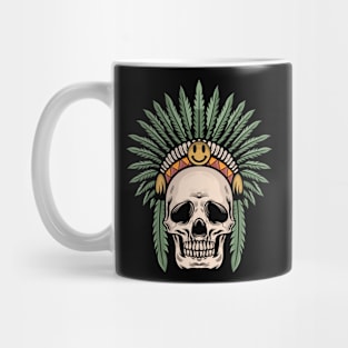 Skull hair Mug